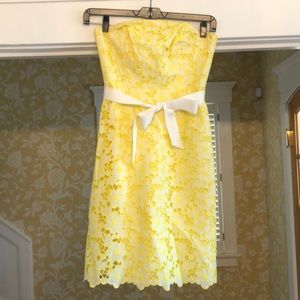 Beautiful yellow Lilly Pulitzer dress